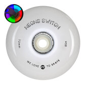 Powerslide Leuchtrolle Neons Switch LED 72mm (4er-Pack)