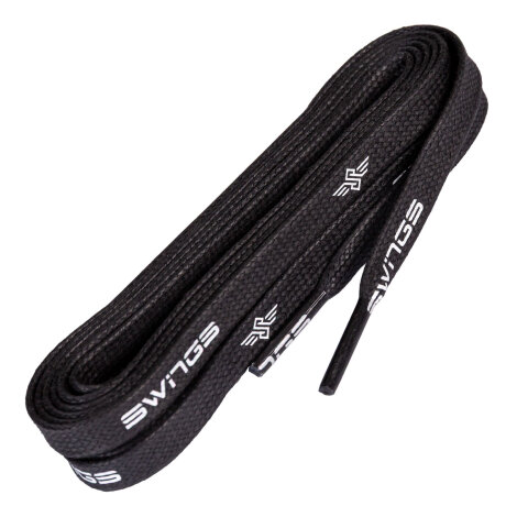 Powerslide Swings Waxed Superlaces Schwarz Schnürsenkel 160cm