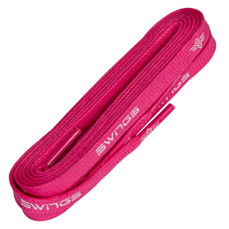 Powerslide Swings Waxed Superlaces Pink Schnürsenkel 160cm
