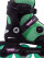K2 kids skate Lumi BOA (Grün/Pink)