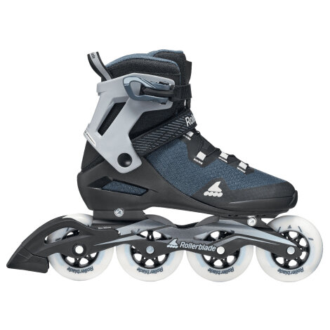 Rollerblade Inlineskates Macroblade 90 (Schwarz/Stahlblau)