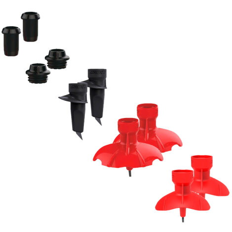 KV+ Complete Set QCD (Quick Change) Disc+Tip - 3 pairs