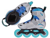 Powerslide Kinderskate Jet Pro PDS Smokey (Grau)