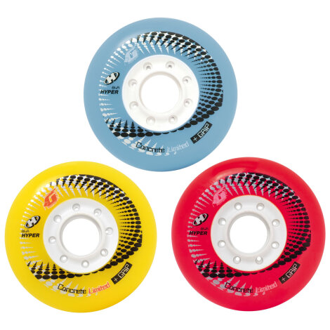 Hyper Inline Skate Wheel Concrete +G LIMITED Edition 72mm/84A