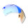 Visier für Omega & Sigma-II Aero Helm | SKY2.0 Sapphire | Dunkelgraue Linse + himmelblaue REVO® Beschichtung