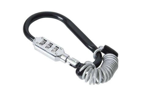 Karabiner Scooter und Skateboard Schloss