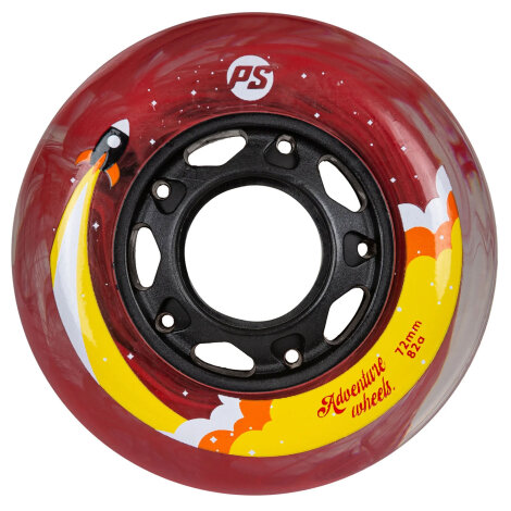 Powerslide Kids Skate Wheels Adventure 72 (pack of 4)