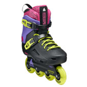 Rollerblade freeskate Lightning TRS 80 (Black/Purple/Pink/Lime)