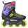 Rollerblade freeskate Lightning TRS 80 (Black/Purple/Pink/Lime)