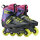 Rollerblade freeskate Lightning TRS 80 (Black/Purple/Pink/Lime)