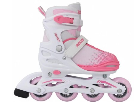 Roces Kinderskate Jokey X (Weiß/Pink)