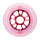 FR Inline Skate Aluminium 100mm DUAL Rolle - rot